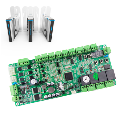 ซื้อ Speed Gate Drive ปัจจุบันปริมาตรฐาน 8A ความแรงกดไฟเข้า DC 24V บอร์ดควบคุมสําหรับประตู turnstile การผลิตออนไลน์