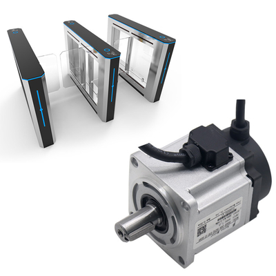 ซื้อ 200w 3000rpm 48V เซอร์โวมอเตอร์สำหรับสวิง Barrier Gate Turnstile การผลิตออนไลน์