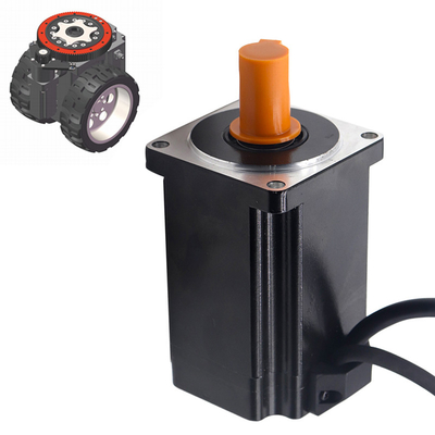 ซื้อ เซอร์โวมอเตอร์เข้ารหัส 48V ที่เพิ่มขึ้น 60 มม. 400W สำหรับ AGV ROBOT แรงบิดสูง การผลิตออนไลน์