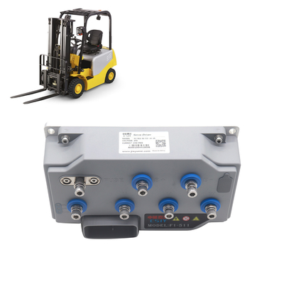 DC Servo Driver Electric Forklift Controller 200*120*67.8mm ความดันเริ่มต้น ≥15V การให้พลังงาน DC24V-DC48V และ Encoder เพิ่มเติม