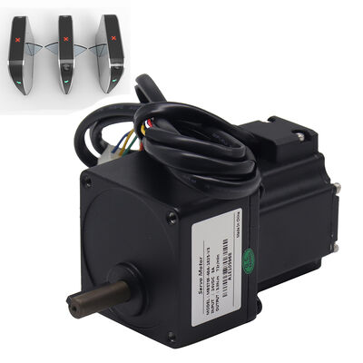 ทอร์นสไตล์เกต มอเตอร์ DC ทอร์คสูง 24V 40W เซอร์โวไร้แปรง พร้อมกล่องเกียร์ดาว 1:50