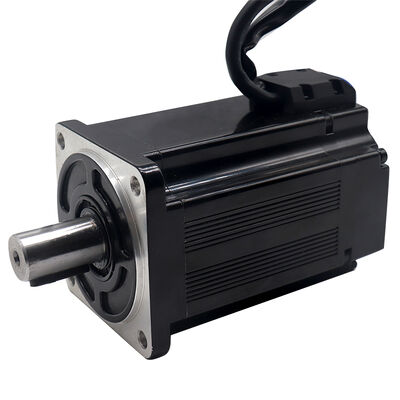 80mm 48V 750W AGV โรบอตเซอร์โวมอเตอร์ พร้อมเบรคเอ็นโคเดอร์