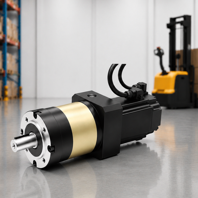 มอเตอร์เซอร์โวแม่เหล็กถาวรสเต็ป 48V 400W 3000rpm สำหรับ AGV และรถยกขนาดเล็ก