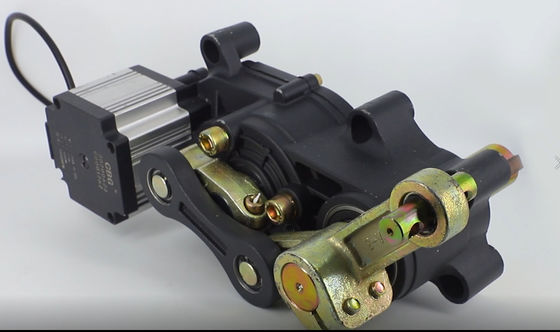 กลไกการรักษาความปลอดภัยที่จอดรถถนน Barrier Gate 2400 Lines Dc Servo Motor
