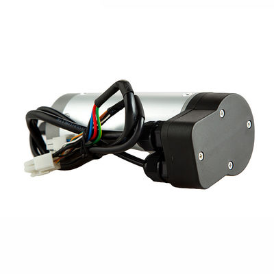 DC 24v เซอร์โม่เตอร์ 100 วัตต์ 2000RPM อัตราการเร่ง 1:20 การบริโภคพลังงานต่ํา