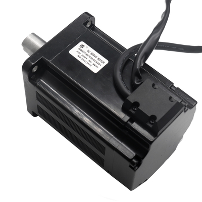 DC Servo Motor เสียงรบกวนต่ำ 2.4N.M DC Servo Motor 750W 3000 RPM พร้อมเบรคสำหรับวิทยาการหุ่นยนต์