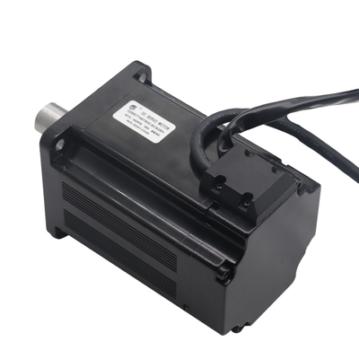 โลจิสติกส์เรียงลำดับ 80 มม. 750W 48V DC เซอร์โวมอเตอร์พร้อมตัวเข้ารหัสแอบโซลูท