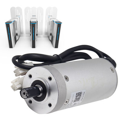 59mm Flange 24V DC 100W อุณหภูมิต่ํา ทนทาน Gear Integrated Servo Motor, 23Nm Max Torque 2400-Line Encoder Feedback, มอเตอร์ขับเคลื่อนประตูหุ้มความเร็ว
